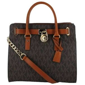 Michael Kors Hamilton Monogram Purse Large